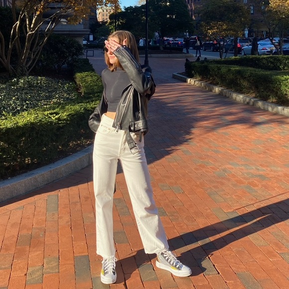 RARE Plaid Converse 70 hacked fashion high top sneakers - Picture 2 of 16